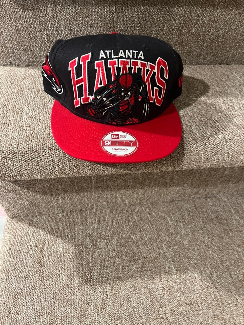 New Era Black and Red Marvel 9FIFTY Snapback